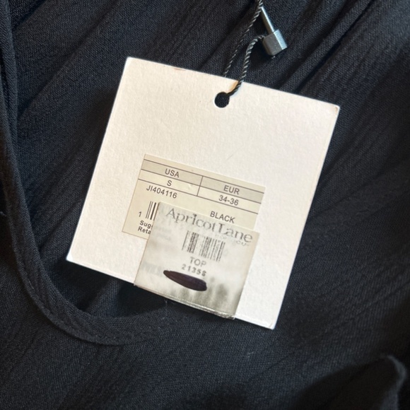 JACK by BB DAKOTA Black Long Sleeves Blouse size Small - Picture 4 of 8